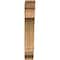 Ekena Millwork Imperial Traditional Rough Sawn Bracket, Western Red Cedar, 6"W x 26"D x 38"H BKT06X26X38IMP01RWR - alternate 3
